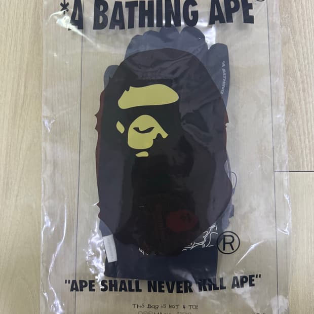 베이프 고어텍스 윈드 스토퍼 글로브