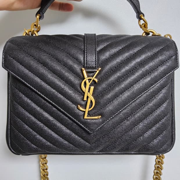 입생로랑 컬리지백 미듐 (새상품급)