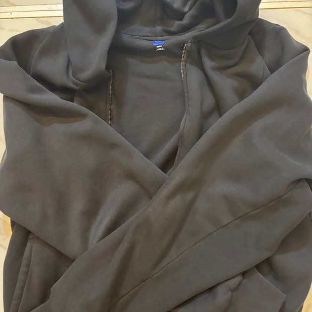 이지갭 후드집업 블랙 S