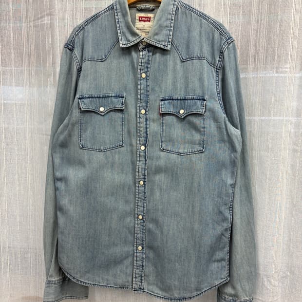 Levis 리바이스 빈티지 웨스턴 중청 데님 셔츠