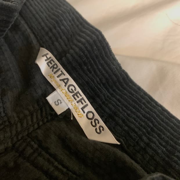 헤리티지플로스 코듀로이팬츠