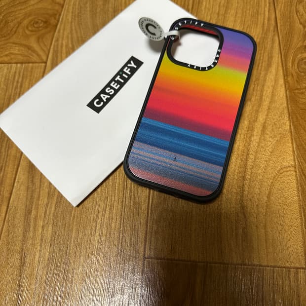 새상품)케이스티파이 아이폰14프로 임팩트 케이스 팝니다.