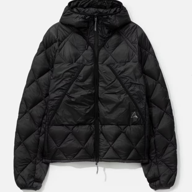 [M] ROA LIGHT DOWN JACKET BLACK