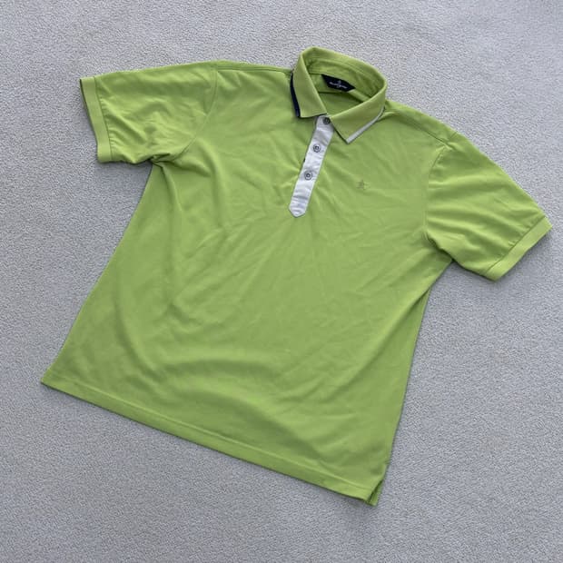 105 먼싱웨어 반팔 카라 티셔츠 0413E