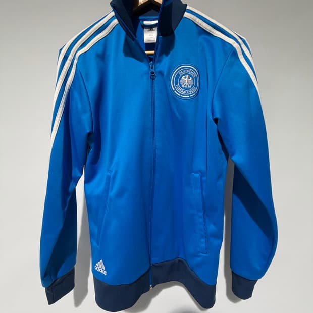 아디다스 독일 대장 블루 트랙탑 져지 남성 90