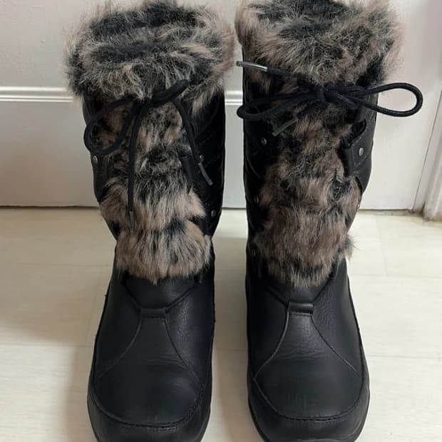 노스페이스 워터프루프 털부츠230 정품