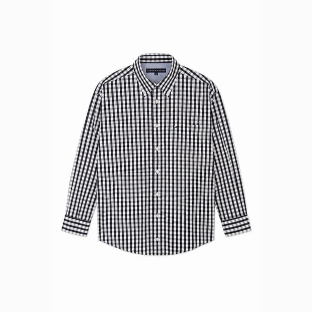 TOMMY HILFIGER 타미힐피거 코튼 체크 셔츠 (6386)