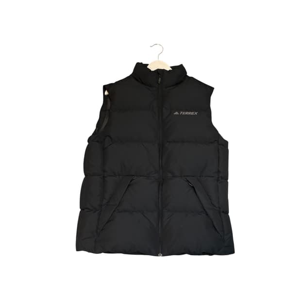 아디다스 패딩조끼 블랙 L사이즈