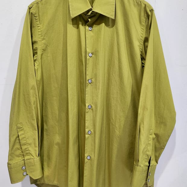 BOSS 휴고보스 올리브 그린 셔츠 16.5 정품