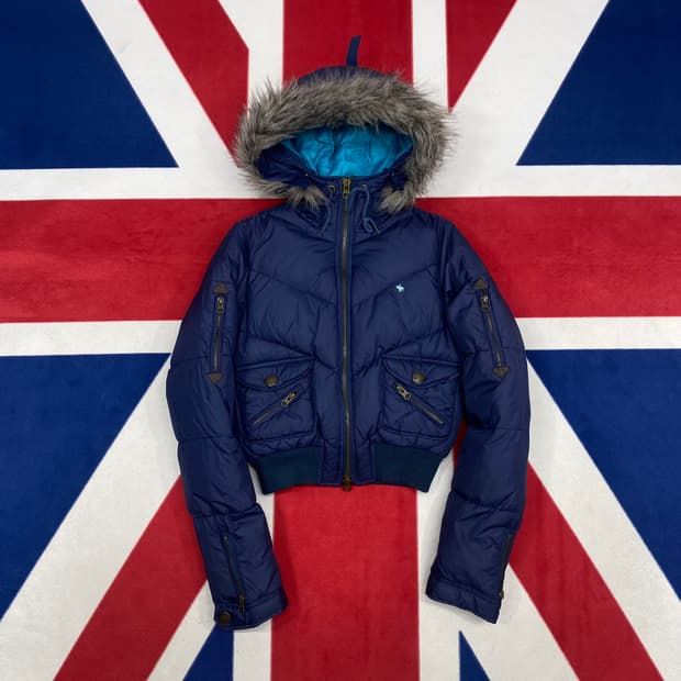 아베크롬비 패딩 여성 M 실측44