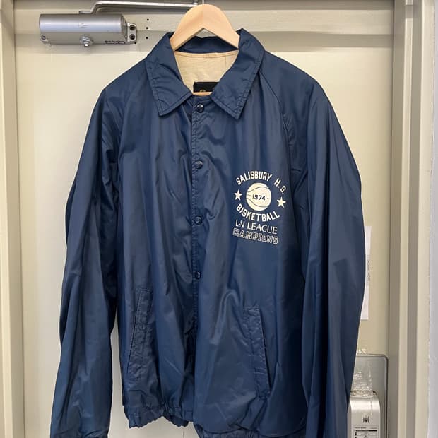 [XL] 70s 챔피온 나일론 코치자켓