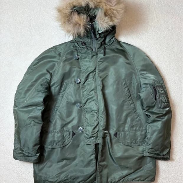 알파인더스트리 n3b 파카 L사이즈