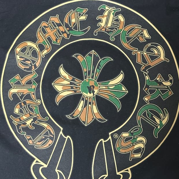 크롬하츠 홀스슈 카모 롱슬리브 긴팔티 M