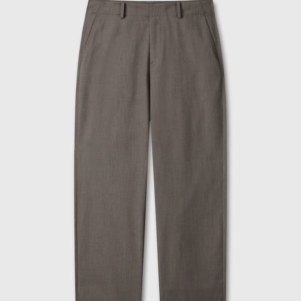 rim trousers semi tapered fit
