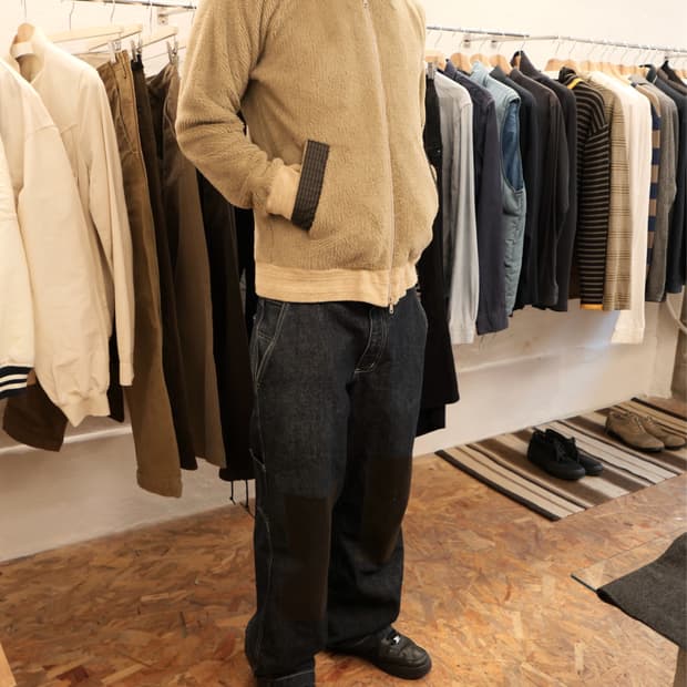 나나미카 플리스 해링턴 자켓