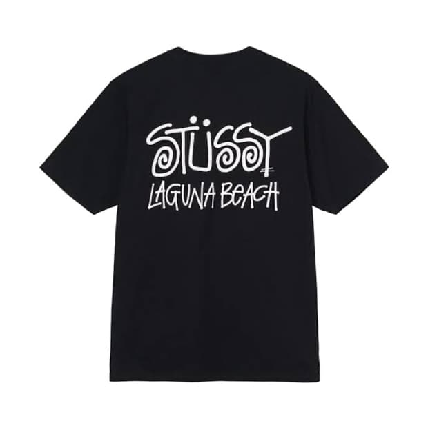 스투시 아워레가시 라구나비치 티셔츠