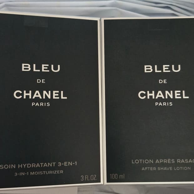 (새상품)샤넬옴므 블루드샤넬 세트set