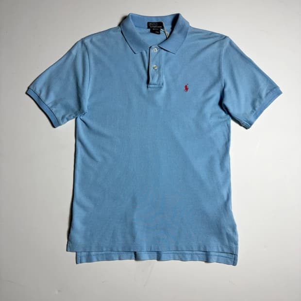 폴로 랄프로렌 10SS 베이직 포니 자수 반팔 카라 티셔츠 R2170
