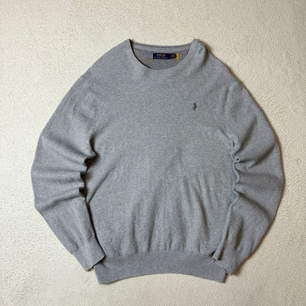 폴로 랄프로렌 신형 큐알 와플 니트 PN7382