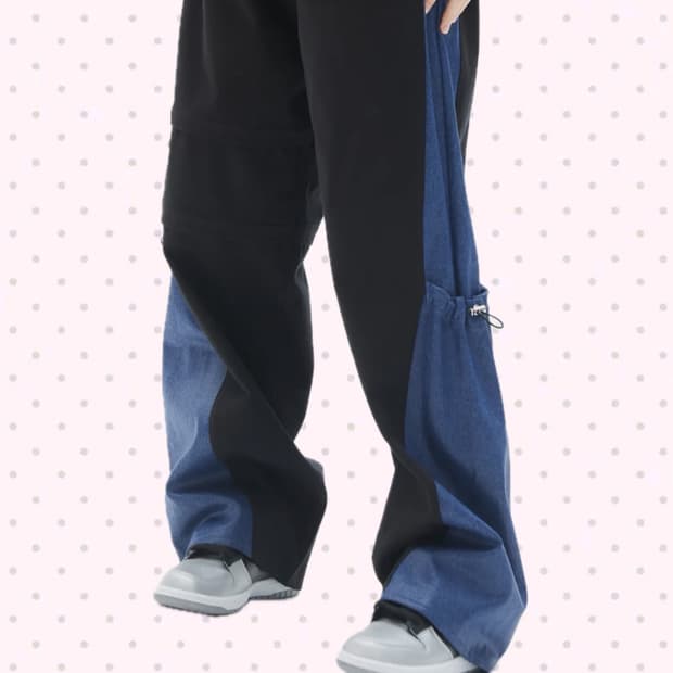 러브이즈트루 와이드팬츠 PY WIDE PANTS(BLACK)