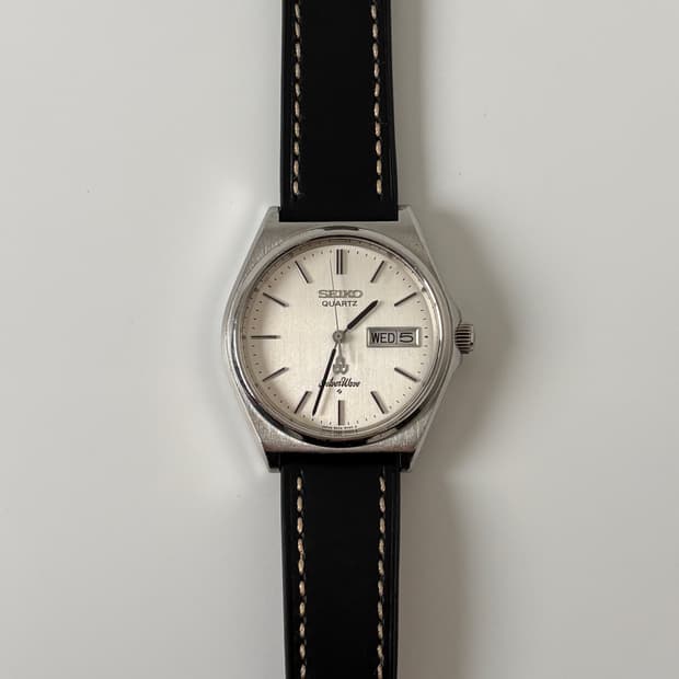 1980s Silverwave Silver Quartz