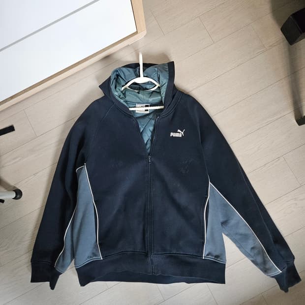 빈티지 대장템 퓨마 후드 파카 점퍼 자켓 90s 올드스쿨