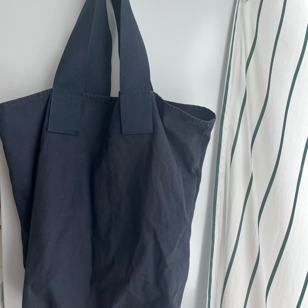 COS 코튼 숄더백