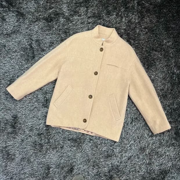 써스데이아일랜드 여성 울 하프넥 자켓 (S)