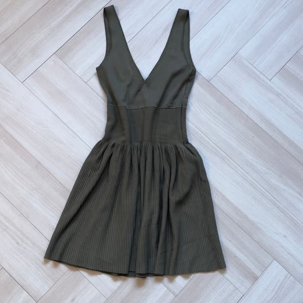 [DIESEL] Logo Tag Knit Onepiece