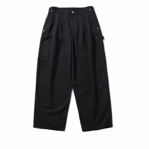 모이프 오버 워크 팬츠 블랙 3사이즈 새상품