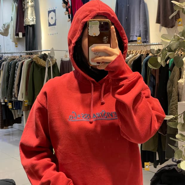 리바이스 자수 로고후드 (95)