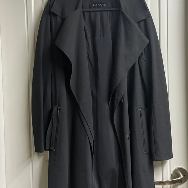 랑방 컬렉션 린넨 혼방 코트