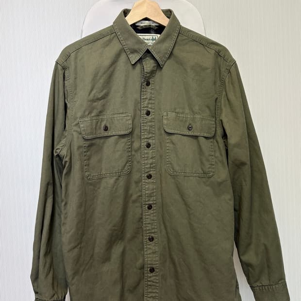 엘엘빈 LLBean 00s 빈티지 워크셔츠 S(~L)