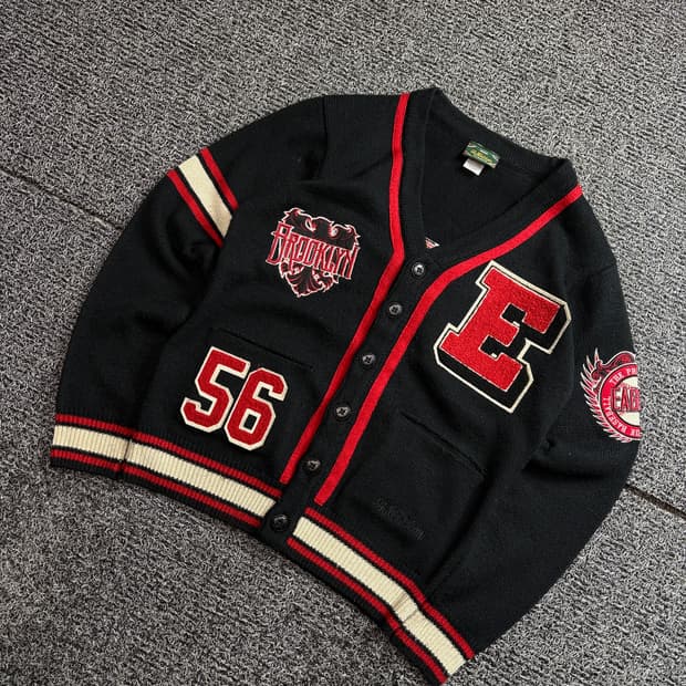 USA 오리지날 빈티지 브룩클린 디테일 가디건 2450