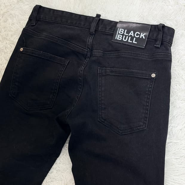 디스퀘어드2 블랙 불 쿨 가이 진 블랙