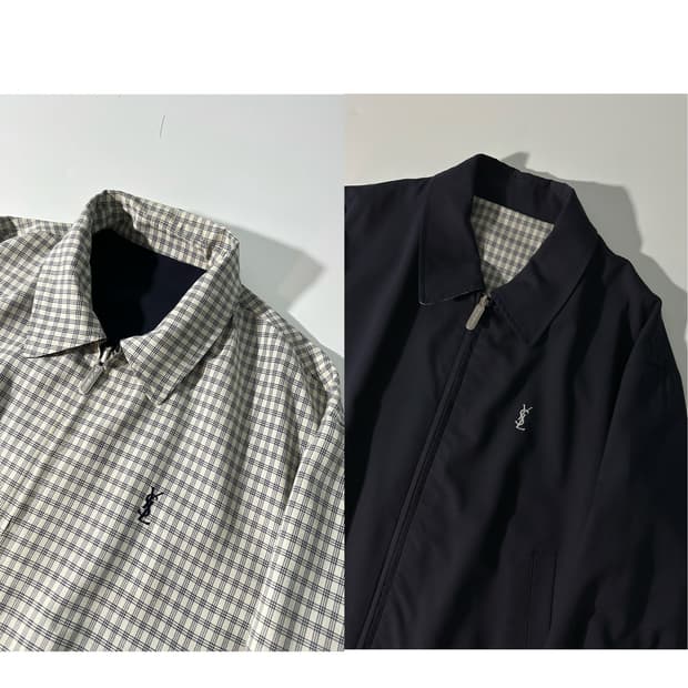 Yves Saint Laurent 입생로랑 리버시블 자켓