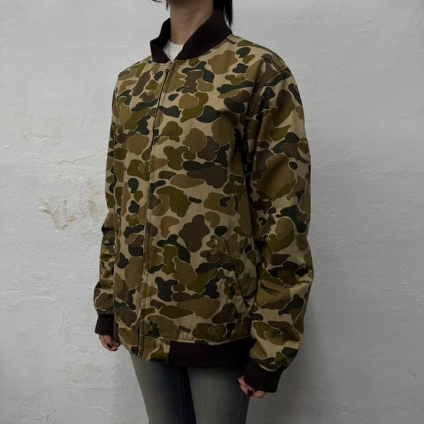 리바이스(Levi's) 카모플라쥬 패턴 코튼 블루종 자켓