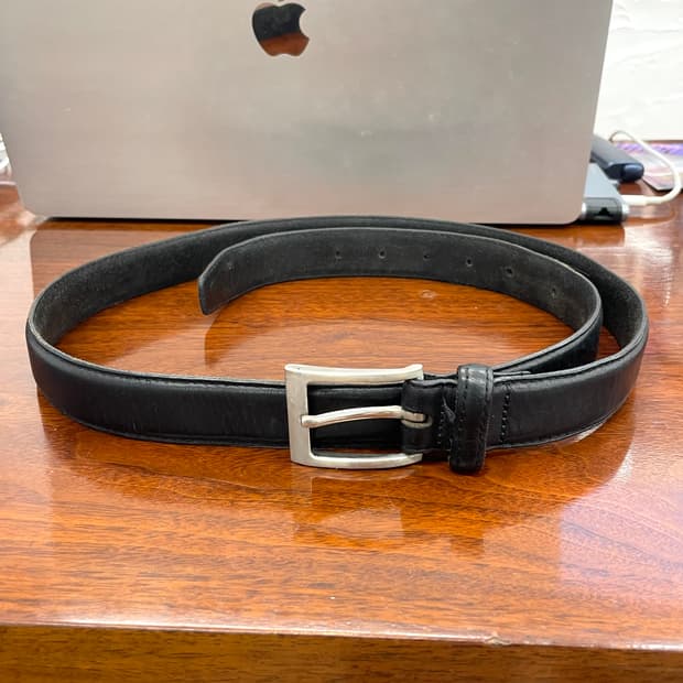 Made in UK 레더 벨트
