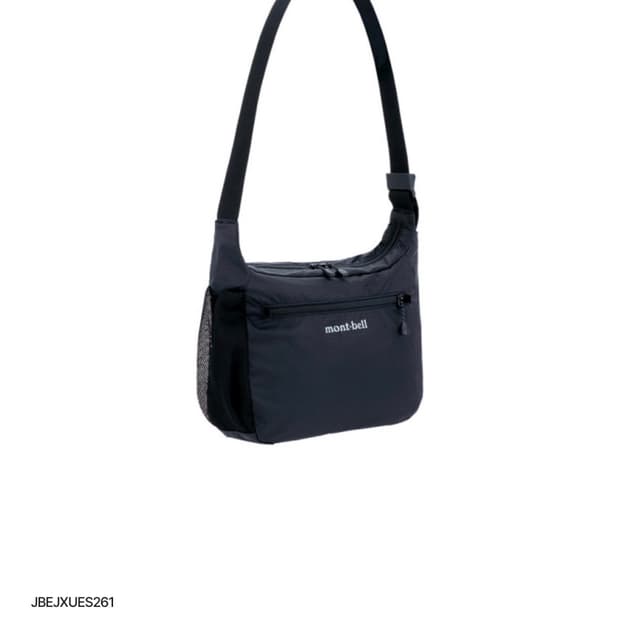 몽벨 포케터블라이트 숄더백_블랙