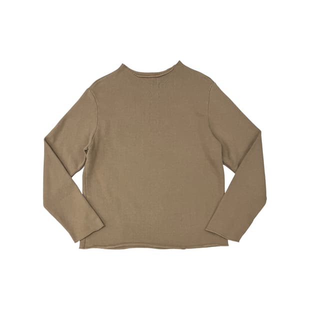 Beams Boy raw edge sweatshirt