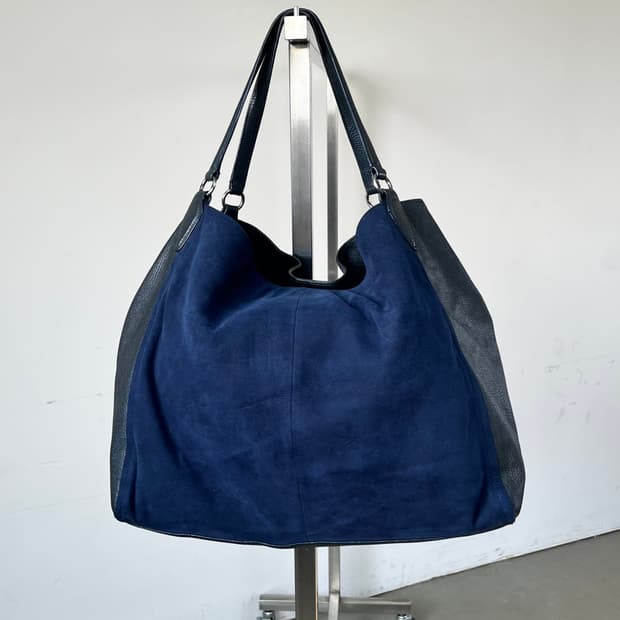 Velin suede leather bag 