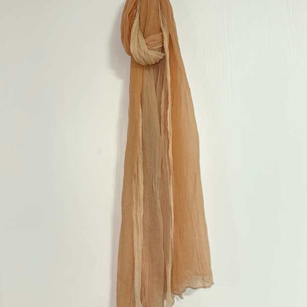 소프트 샌드 베일 빈티지 스카프