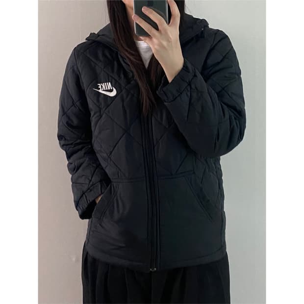 나이키 리버시블 패딩점퍼