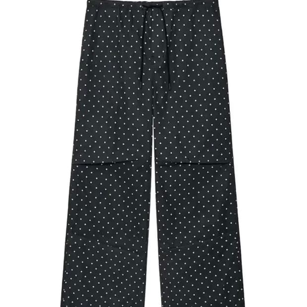 글로니 SUMMER TIME PARACHUTE PANTS 블랙 L