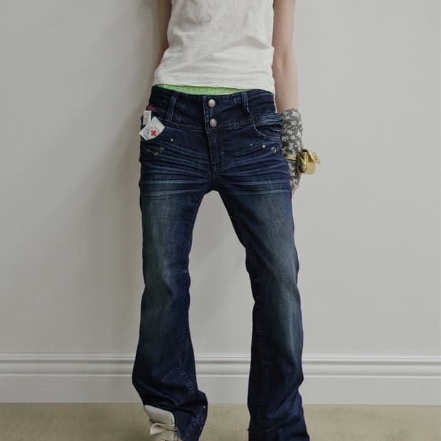 스컬프터 DIY Bootcut Denim Indigo 부츠컷 데님 