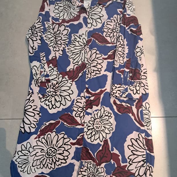 WEEKEND MAX MARA 플라워 패턴 셔츠 원피스