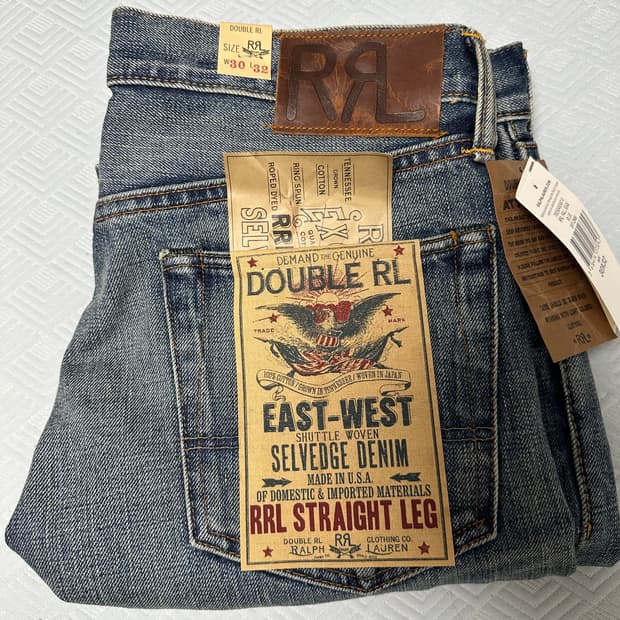 RRL 스트레이트핏 힐스뷰 30/32