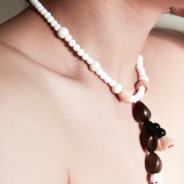 Second Body Wooden Necklace