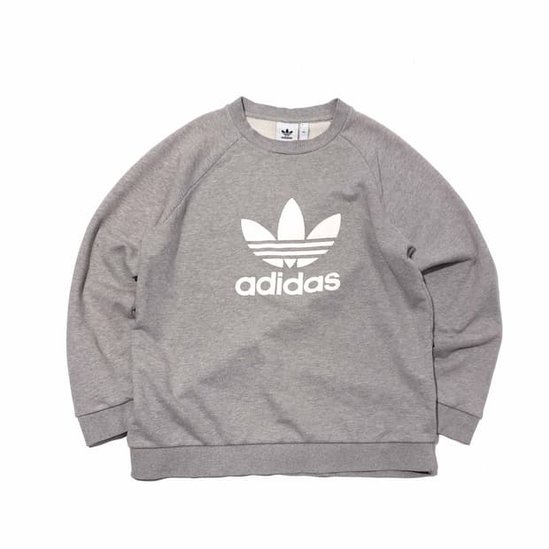 ADIDAS 파이어버드 그레이 스웻셔츠 size 3XL