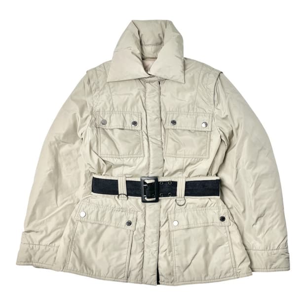 [중고] 마렐라 여성 구스다운 벨트 패딩 점퍼